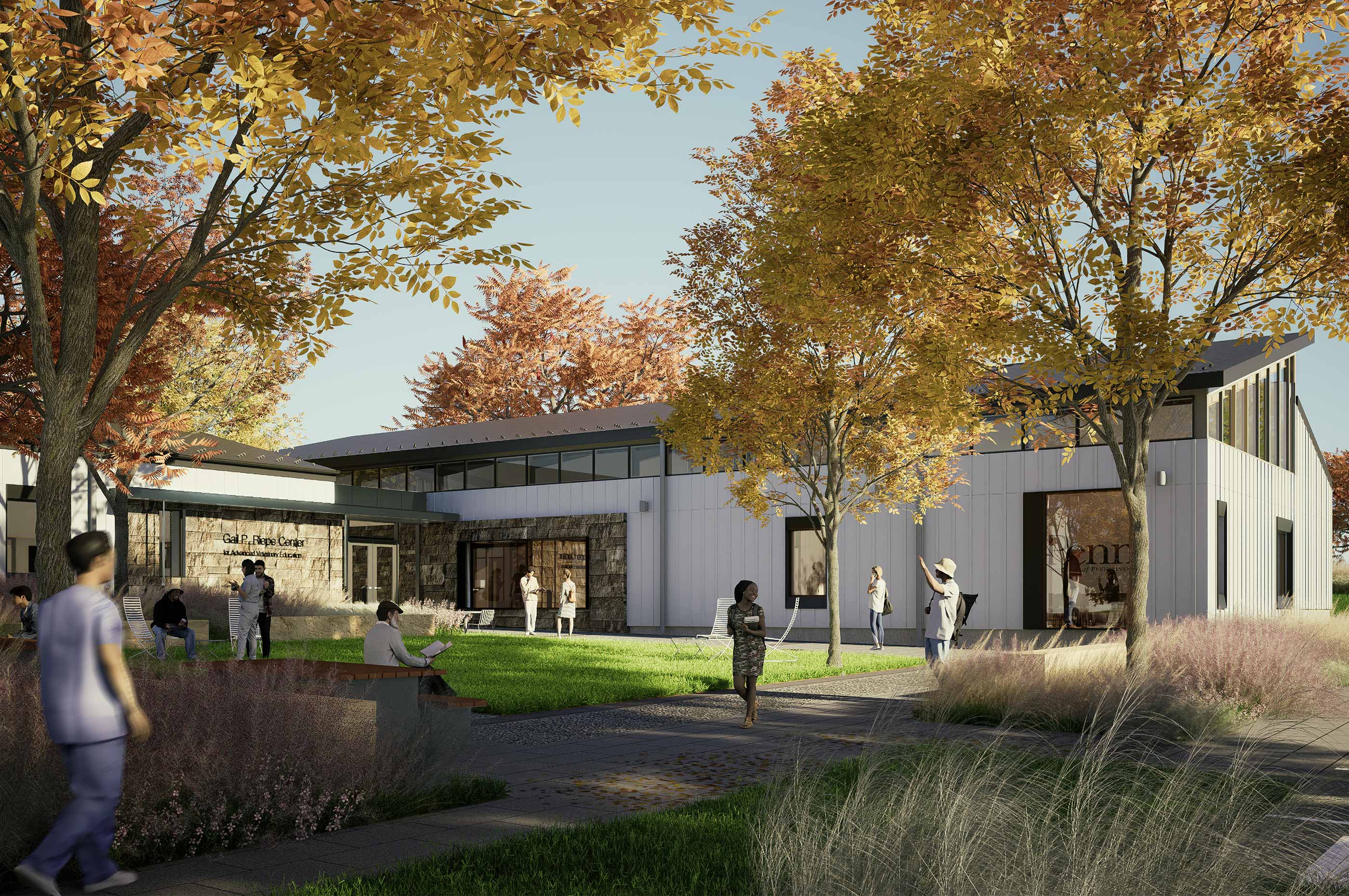 Gail P. Riepe Center for Advanced Veterinary Education | KSS Architects